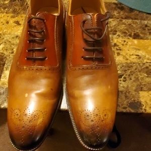 Fine leather dress shoes